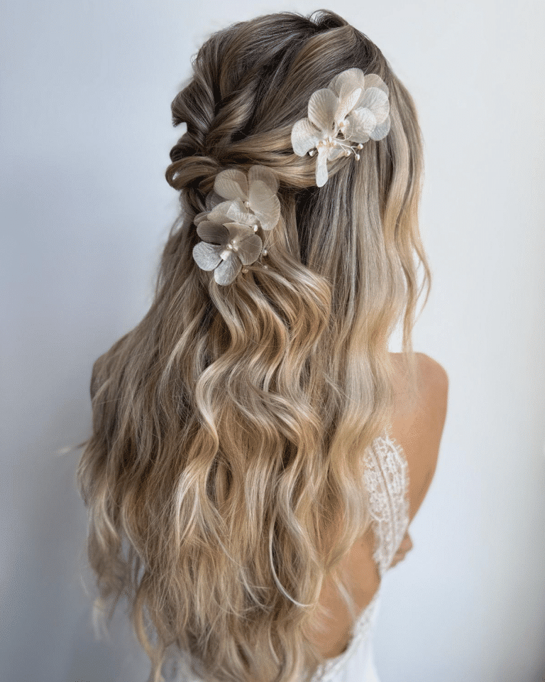 Florence Hairclips Silver
