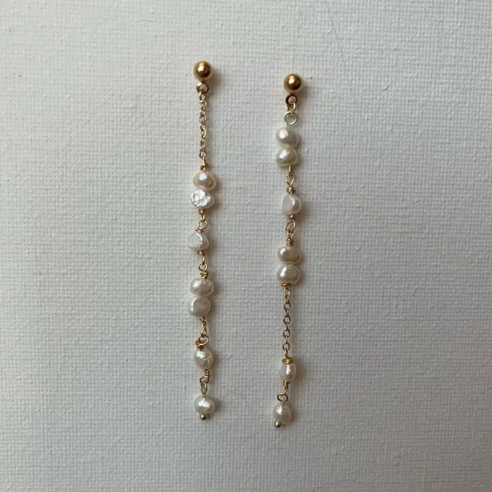 Mila Earrings Gold - Afbeelding 2