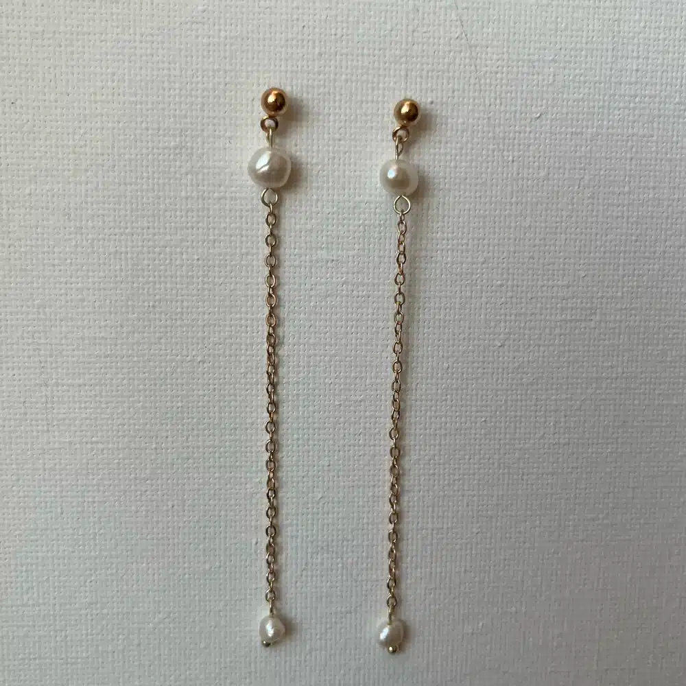 Ariel Earrings Gold - Afbeelding 2