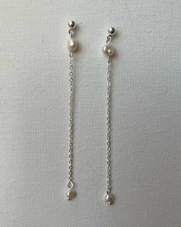 Ariel Earrings Silver