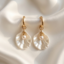 SHELL OORBELLEN SCHELP BRUID 2