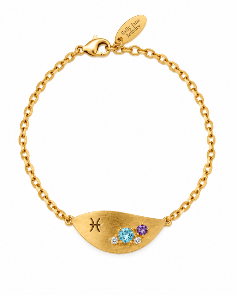 Pisces Zodiac Bracelet